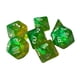 thumbnail image 5 of 7 Uds Dado Poliédrico Juguete De Entretenimiento D4-D20 Para Juego De Fiesta Amarillo Verde, 5 of 5