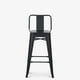 thumbnail image 1 of Taburete medio 66 Tolix Asiento metal c/resp Negro, 1 of 5
