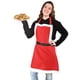 thumbnail image 2 of Delantal Mrs. Claus de tela de poliéster Beistle para Navidad, 2 of 6