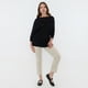 thumbnail image 4 of Tejido Mujer Cinta Cuello Bote Negro Corona, 4 of 5