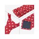 thumbnail image 3 of INSPIRE CHIC Corbatas de Puntos para Hombre Corbata Anudada a Mano 3.1" de Ancho Corbata de Satén para Boda Clásica Roja Talla Única, 3 of 4