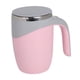 thumbnail image 1 of Taza De Café Con Agitación Automática, Taza De Café Con Agitación Automática Para Oficina, Viajes Al Aire Libre, Color Rosa Con Cable, 1 of 3