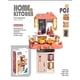 thumbnail image 5 of Set de Cocina Fashionable Kitchen para Niños con Grifo de Agua y Alimentos Térmicos – 43 Accesorios coral, 5 of 5