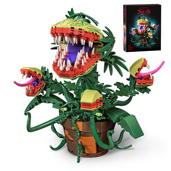 Bloques de Construcción HTOWPMLS Audrey II 629 piezas - Juguete de terror