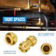 thumbnail image 4 of Acoplamiento SUNGATOR 1/2 de Push Pex Fittings con clip de desconexión, 4 of 8