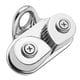 thumbnail image 2 of Cleat de Navegación de Aluminio para Barco con Anillo de Guía para Cuerda de 3-15mm (Cleat de Navegación), 2 of 3