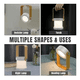 thumbnail image 2 of Lampara Recargable Plegable Led Camping Escritorio Blanco, 2 of 2