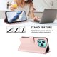 thumbnail image 4 of Funda Billetera con Relieve de Gato para Honor 400 Lite, Rosa, 4 of 6