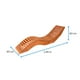 thumbnail image 1 of Reposera Curva de Madera Natural Tratada, 1 of 2
