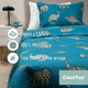thumbnail image 2 of Cubrecama quilt infantil 1.5 plaza Casatua verde, 2 of 3