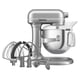 thumbnail image 2 of Batidora de pie KitchenAid de 7 cuartos de galón con forma de cuenco, contorno plateado, 2 of 6