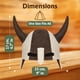 thumbnail image 3 of Sombrero para sauna SHSH Trade Group Knight Viking para hombre de fieltro de lana, 3 of 8