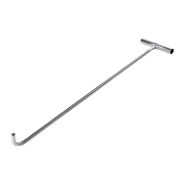 Herramienta De Gancho Para Alcantarilla, Trampolín, Tapa De Alcantarilla Abierta, Gancho único De Acero Resistente, 68cm, Romo
