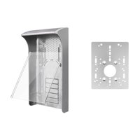 Magideal - Cubierta Impermeable Para Timbre De Puerta, Cubierta Impermeable Para Timbre De Puerta, Timbre Con Vídeo, Carcasa Gruesa, Resistente A La Intemperie, Gire La Tapa