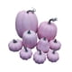 thumbnail image 2 of 9 Calabazas Artificiales De Espuma Rosa Para Decoración De Mesa De Acción De Gracias, 2 of 5