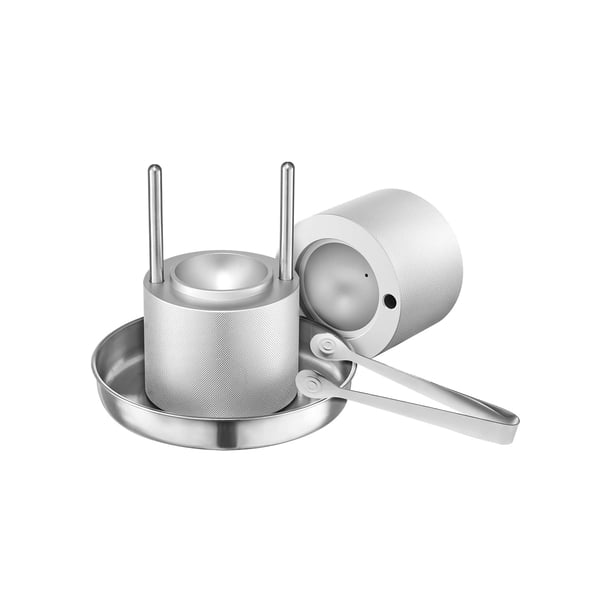 Máquina para hacer bolas de hielo Ice Ball Press VEVOR de 2.1 pulgadas con pinza y bandeja de goteo