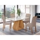 thumbnail image 2 of Comedor Agata 130 Cm + 4 Sillas Fern Beige, 2 of 8