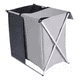 thumbnail image 2 of Cesta ropa sucia doble plegable diseño práctico, 2 of 3