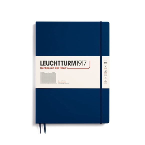 Cuaderno LEUCHTTURM1917 Master Slim Tapa Dura A4+ 123 Páginas