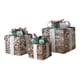 thumbnail image 1 of 3Pcs Cajas De Regalo De Decoración Navide?a Adornos Navide?os Caja De Cono De Pino De Arte De Hierro, 1 of 5