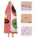 thumbnail image 4 of ramen Manta Capa con Capucha Anti-Bolitas, Manta de Lana Ártica Suave, Manta Portátil de Felpa Ligera y Lujosa, Poncho para Siesta en Casa y Oficina, 100*130cm, 4 of 6