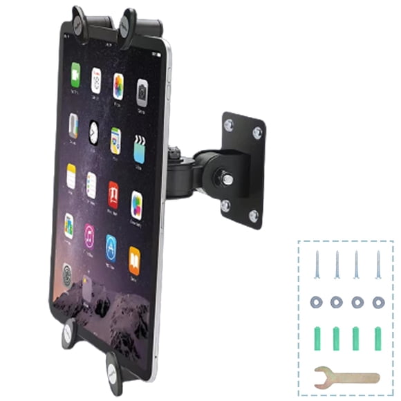 Soporte de pared para tabletas GSRUAN para tabletas de 7 a 13 pulgadas (negro)