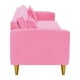 thumbnail image 5 of Sofa New Retro 3CG Felpa 01 Rosado, 5 of 6