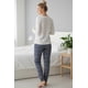 thumbnail image 3 of Pijama Micropolar Mujer Hello Kitty beige M, 3 of 8