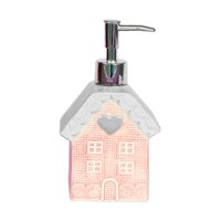 Magideal - Dispensador De Jabón De Cerámica Dispensador De Jabón Líquido Para Manos Botella De Jabón De Cerámica A Prueba De Fugas Moderno Elegante Para Encimera