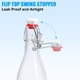 thumbnail image 4 of Botellas con tapa giratoria JOBVERT, 250 ml, paquete de 4, vidrio hermético, 4 of 7