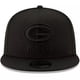 thumbnail image 2 of Gorra Snapback Nfl 9fifty Black On Black Green Bay Packers, 2 of 5