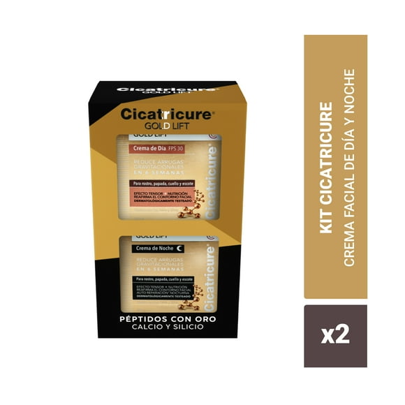 Pack Cicatricure Gold Lift Crema Día FPS 30 50 gr + Crema Noche 50 gr