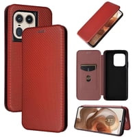 Funda Flip Para Foxdock Motorola Moto Edge 50 Ultra 5G - Funda Magnética De Negocios, Funda Protectora Delgada