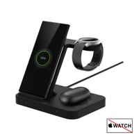 Dusted - Cargador Inalámbrico Dus-Wich-3In1 Negro