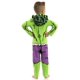 thumbnail image 5 of Mono de cosplay con cremallera para bebés Hulk de Marvel Avengers, de 3 a 6 m, 5 of 6