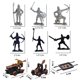 thumbnail image 3 of Toy Odowalker Knight & Horses Soldier Edad Media x42, 3 of 6