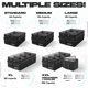 thumbnail image 3 of Organizador de maletero FORTEM para coche SUV, plegable, capacidad de 85 litros, 3 of 7