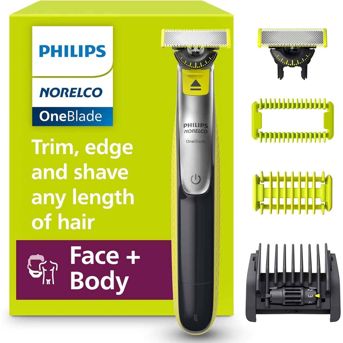 Afeitadora Philips Oneblade 360 Cara Y Cuerpo Qp283470