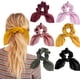 thumbnail image 1 of 6 coleteros de satén con lazo para el pelo, coleteros elásticos con forma de conejo, para mujer, accesorios, 1 of 7