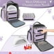 thumbnail image 2 of El organizador de esmaltes de uñas YOREPEK tiene capacidad para 72 botellas (15 ml) con lámpara, 2 of 3