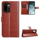 thumbnail image 1 of Funda tipo libro para OnePlus 15R, cartera todo‑en‑uno, funda multifuncional con tarjetero y correa de muñeca desmontable, 1 of 4