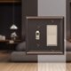 thumbnail image 3 of Placa de pared Amerelle 149TRDB Chelsea, acero envejecido, bronce envejecido, 1 palanca, 1 balancín, 3 of 4