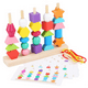 thumbnail image 1 of Juego Didáctico Infantil Madera Forma Geométricas Montessori, 1 of 8