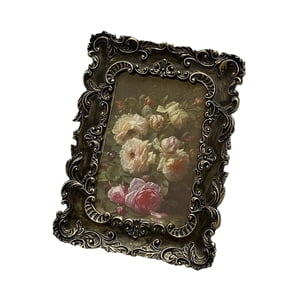 Bothyi - Marco De Fotos Ornamento Marco De Fotos En Relieve Para Decoración De Mesa De Sala De Estar