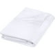 thumbnail image 1 of Sábana plana Utopia Bedding de microfibra cepillada suave, tamaño king, color blanco, 1 of 9