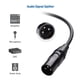 thumbnail image 4 of Cable Matters XLR a XLR para micrófono, 1,8 m, 2 unidades, color negro, 4 of 7