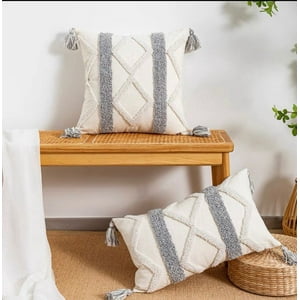 Genérico - Set 4 Funda Para Cojin Modelo Boho 45X45 C1