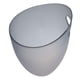 thumbnail image 4 of Cubo De Hielo Para Mantener El Hielo Congelado Durante Más Tiempo, Soporte De Almacenamiento De Vino Para Fiestas, 2,5 L, Transparente Esmerilado, 4 of 5