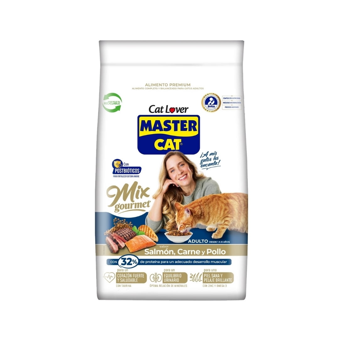 Master Cat Alim Adulto Relleno 8 Kg