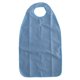 thumbnail image 1 of Impermeable terry cloth mealtime babero Delantal discapacidad lavable azul, 1 of 1